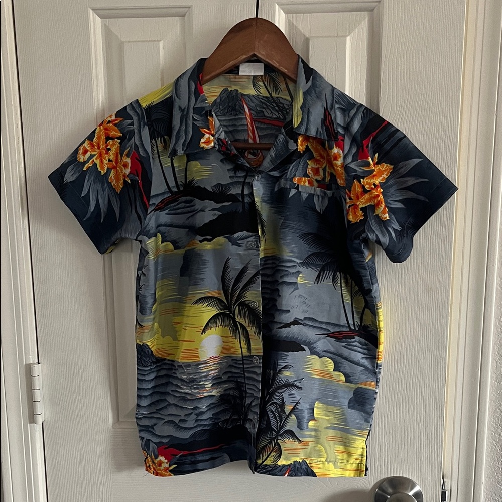 Tropical Print kid’s Shirt